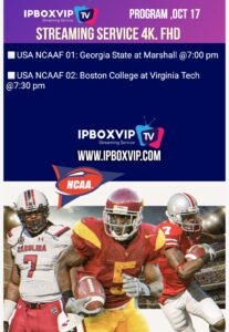 NCAAF College football Schedule Oct 17